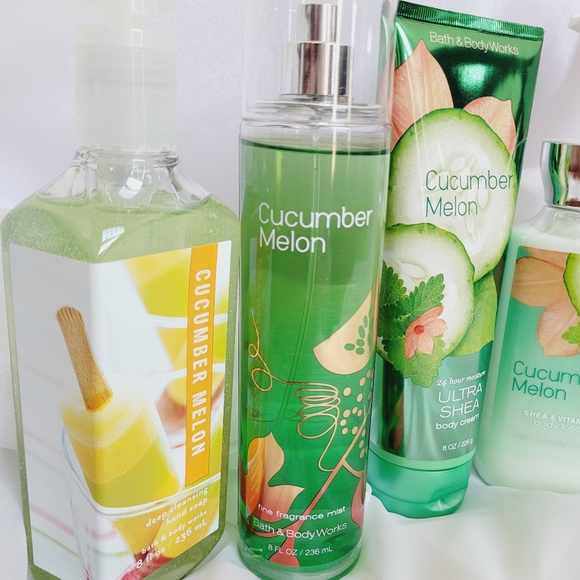 Cucumber Melon Bath & Body Works Bundle Set - Picture 3 of 4